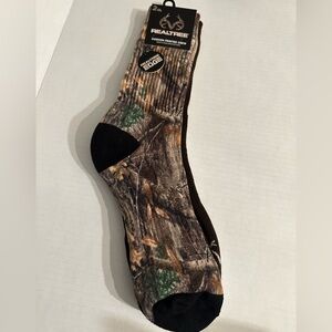 Realtree Men's Camo Crew Socks - Multicolor